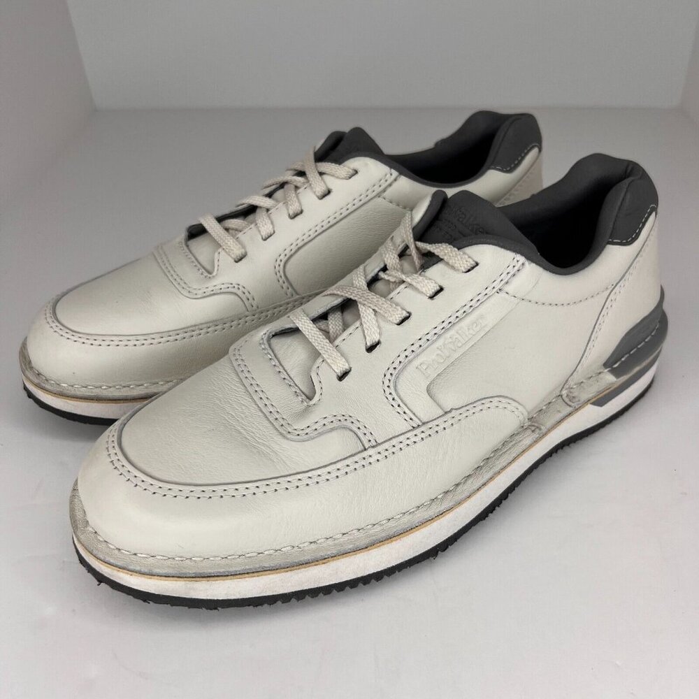 Rockport Mens C11516 Ivory 9000 Prowalker Lightweight  Size 8 Casual Shoes